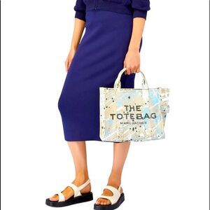 Hazel Scuba Tube Skirt - Blue Navy size Small